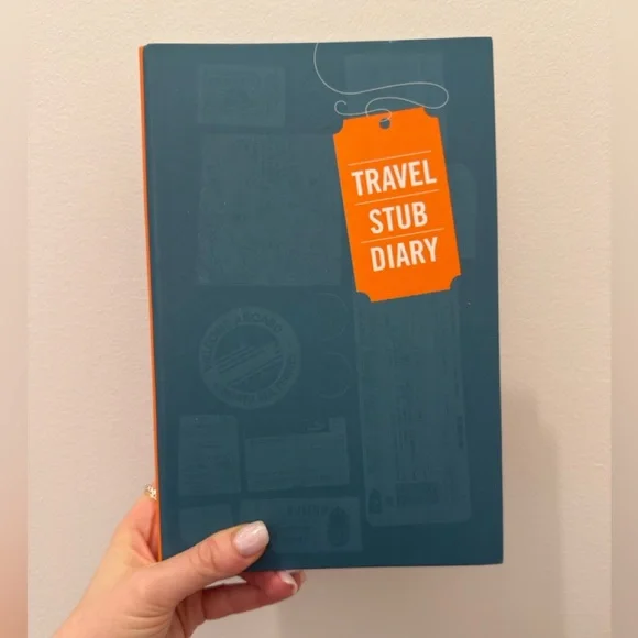 ❤️ Travel Stub Diary - Scrapbook, travel memory journal / book - Picture 1 of 4